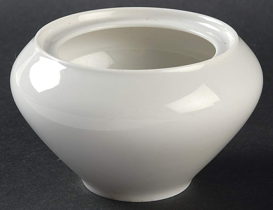 Grazie White Sugar Bowl No Lid by Heinrich - H&C-1