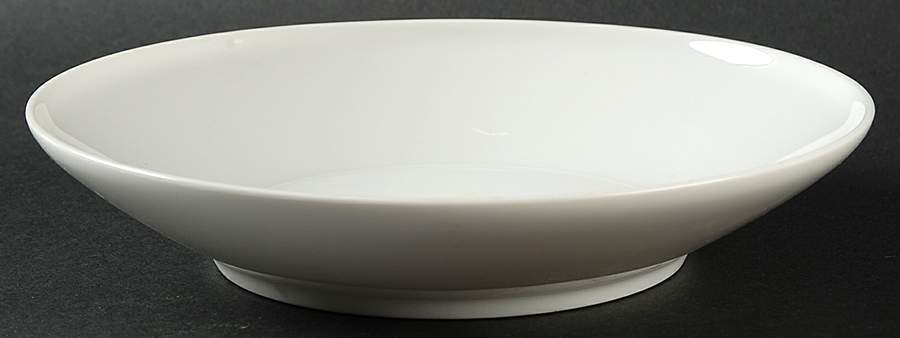 Grazie White Coupe Soup Bowl by Heinrich - H&C-1