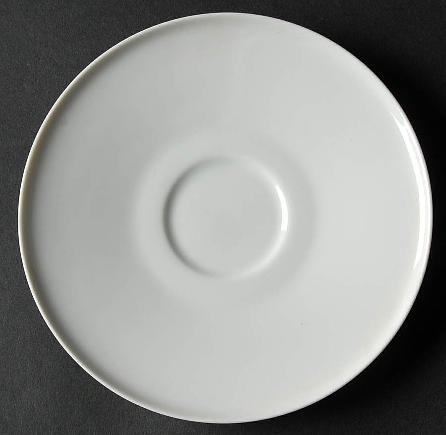 Grazie White Saucer by Heinrich - H&C-1