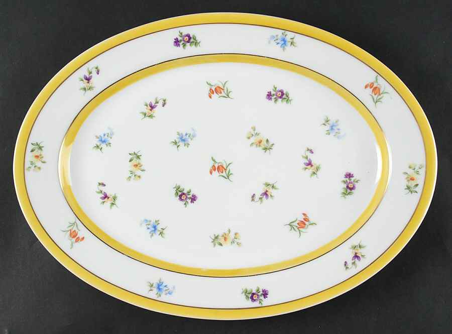 Grand Duchess 14" Oval Serving Platter by Heinrich - H&C-1