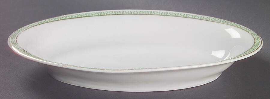 Greek Key Green Relish by Heinrich - H&C-1