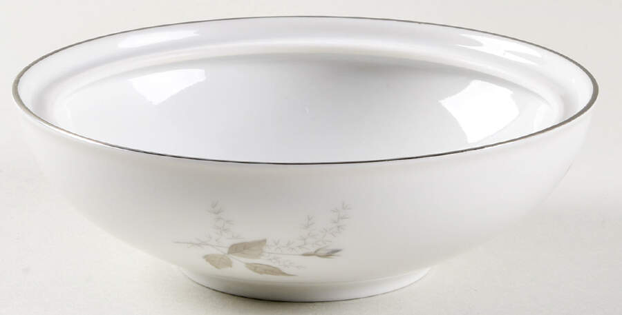 Grey Rose Sugar Bowl No Lid by Heinrich - H&C-1