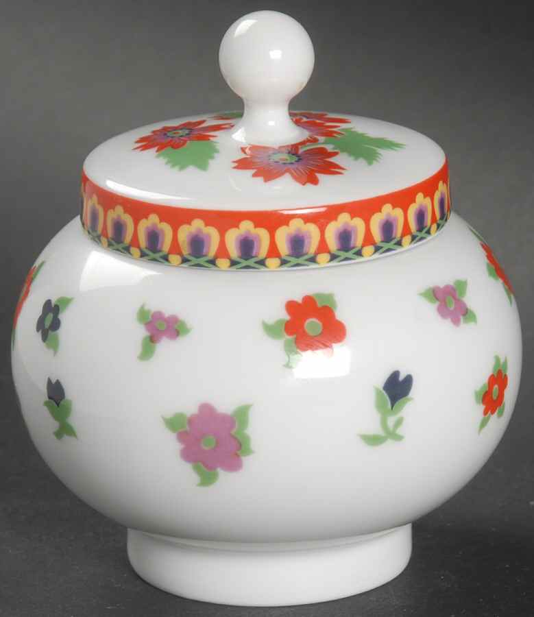 Gypsy Mini Sugar Bowl & Lid by Heinrich - H&C-1