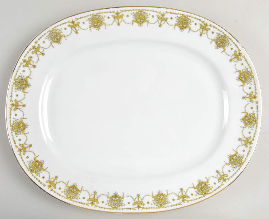 HC109 13" Oval Serving Platter by Heinrich - H&C-1