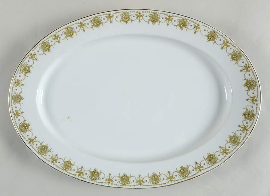 HC109 16" Oval Serving Platter by Heinrich - H&C-1