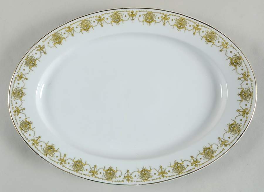 HC109 14" Oval Serving Platter by Heinrich - H&C-1