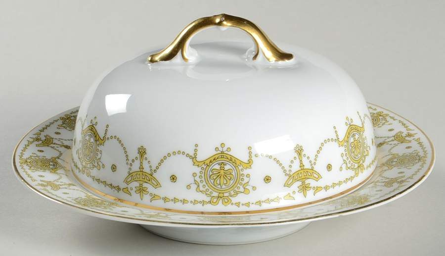 HC109 Round Covered Butter by Heinrich - H&C-1