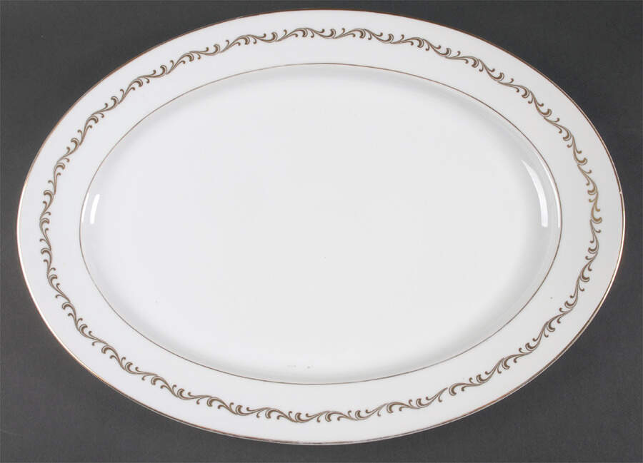 78358 16" Oval Serving Platter by Heinrich - H&C-1