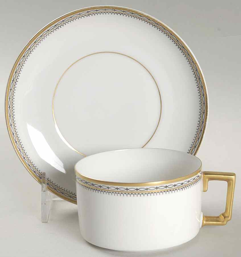 Claridge Flat Cup & Saucer Set by Heinrich - H&C-1