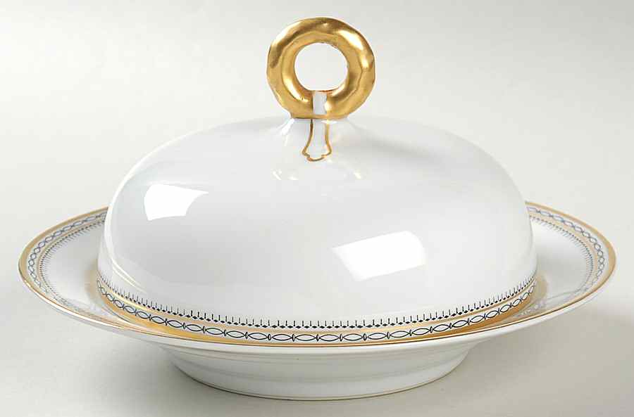 Claridge Round Covered Butter by Heinrich - H&C-1