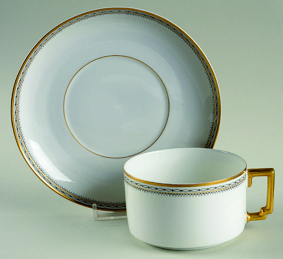 Claridge Flat Cup & Saucer Set by Heinrich - H&C-1