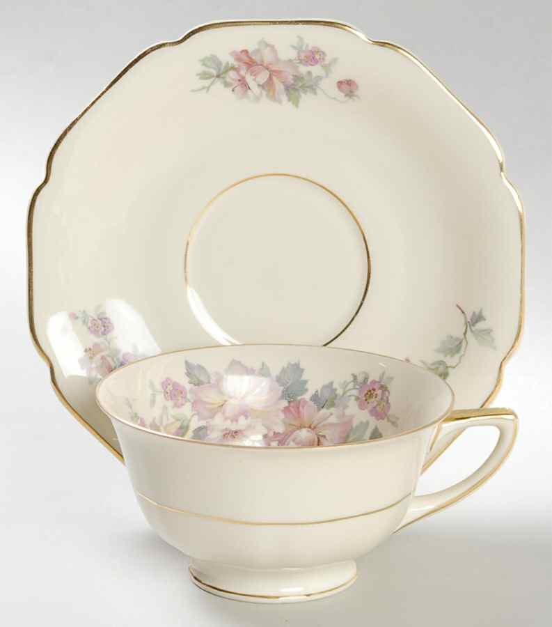 12532 Footed Cup & Saucer Set by Heinrich - H&C-1