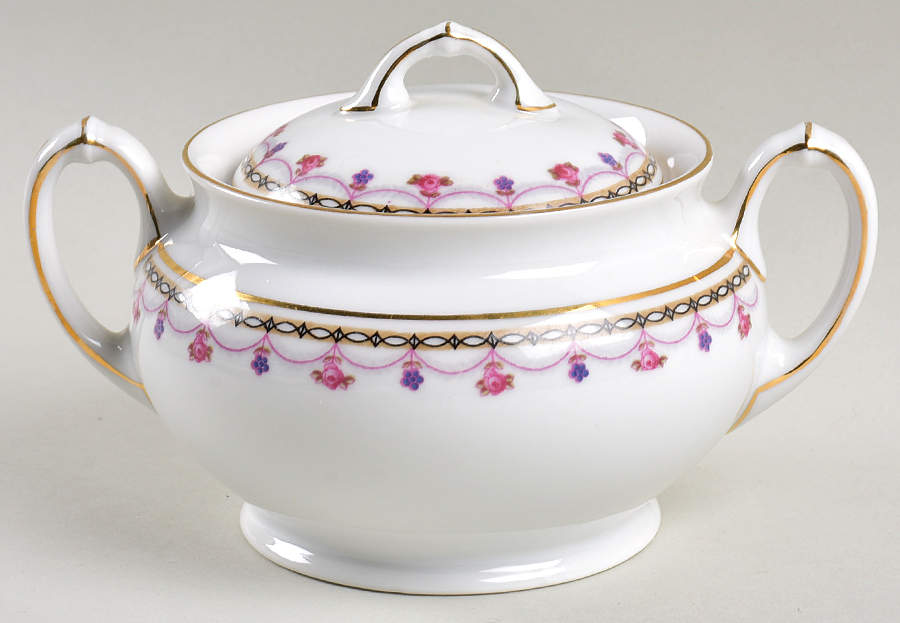 9703 Sugar Bowl & Lid by Heinrich - H&C-1