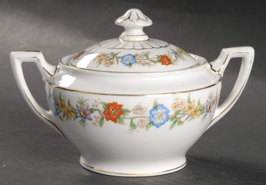 HC160 Sugar Bowl & Lid by Heinrich - H&C-1