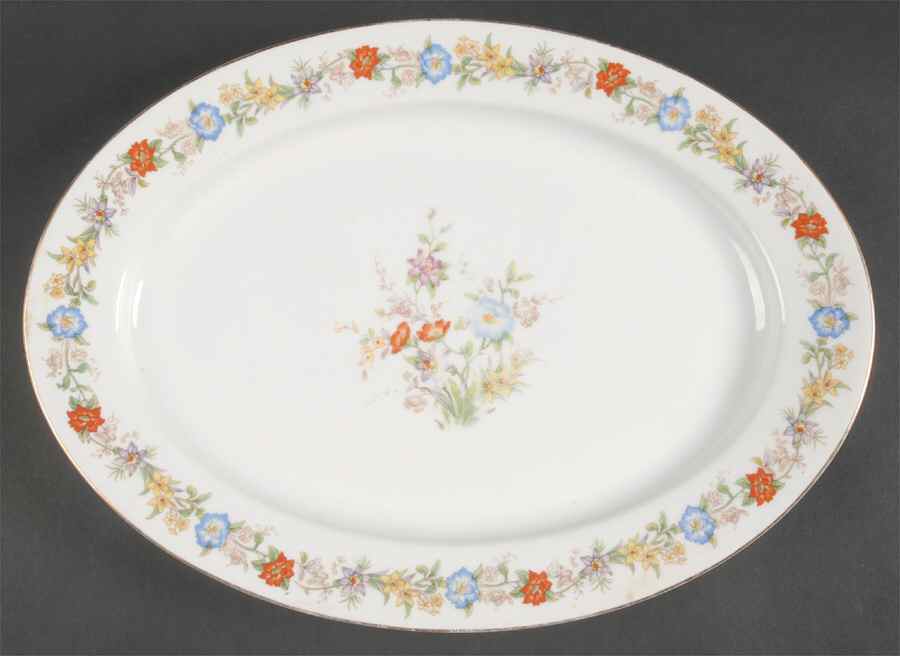 HC160 14" Oval Serving Platter by Heinrich - H&C-1