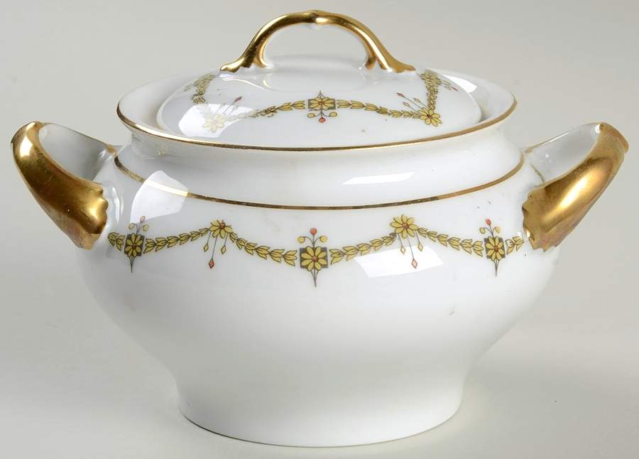 HC168 Sugar Bowl & Lid by Heinrich - H&C-1