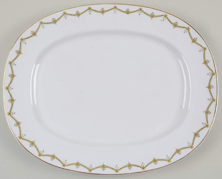 HC168 15" Oval Serving Platter by Heinrich - H&C-1