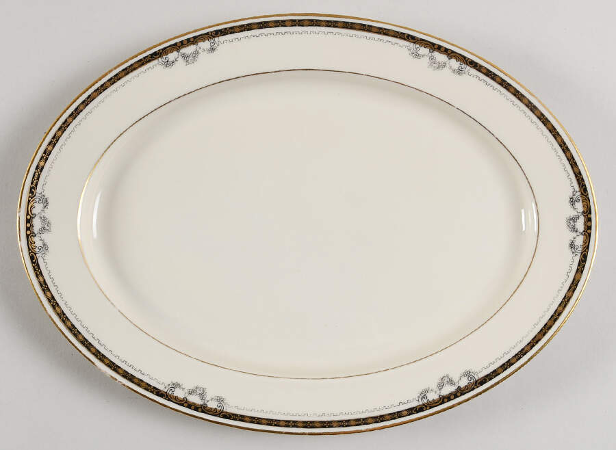 HC169 12" Oval Serving Platter by Heinrich - H&C-1