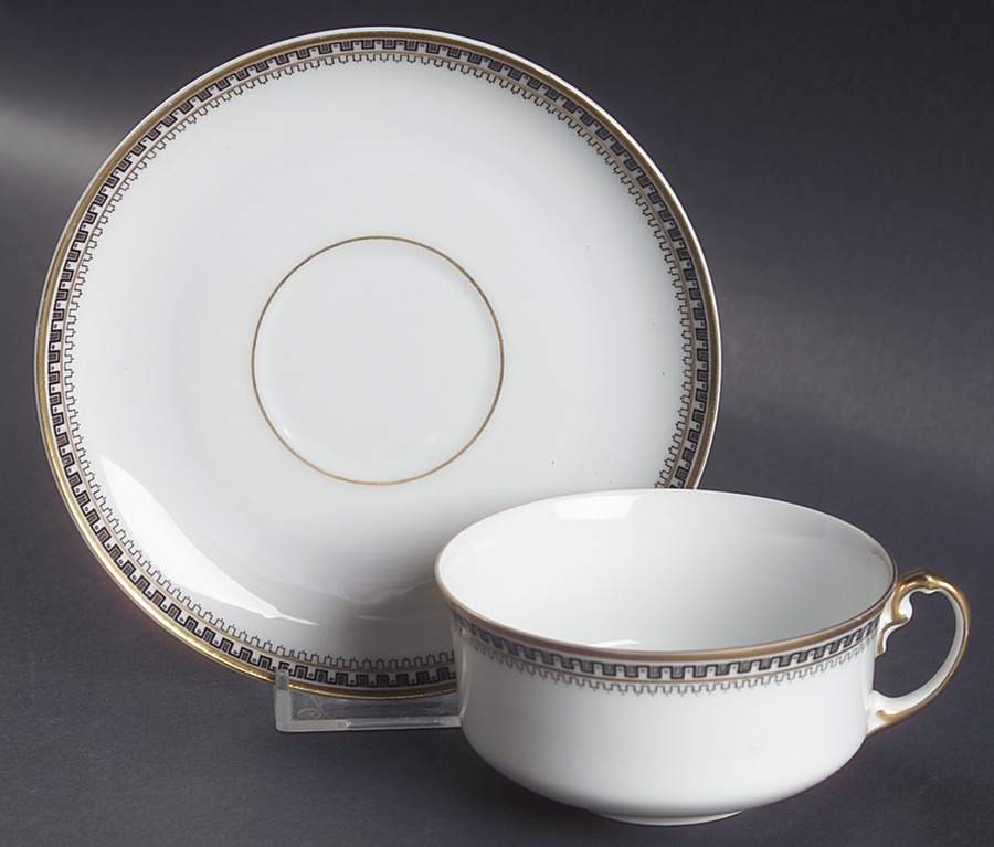 HC17 Flat Cup & Saucer Set by Heinrich - H&C-1