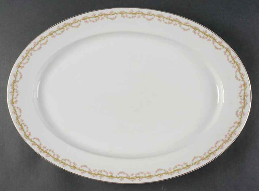 HC176 16" Oval Serving Platter by Heinrich - H&C-1