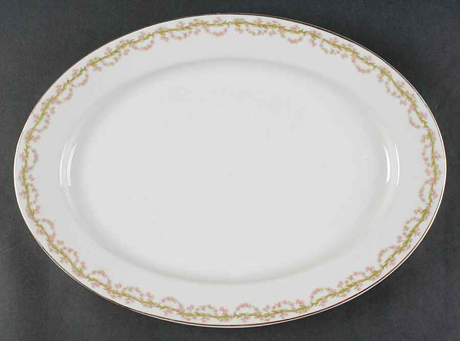 HC176 14" Oval Serving Platter by Heinrich - H&C-1