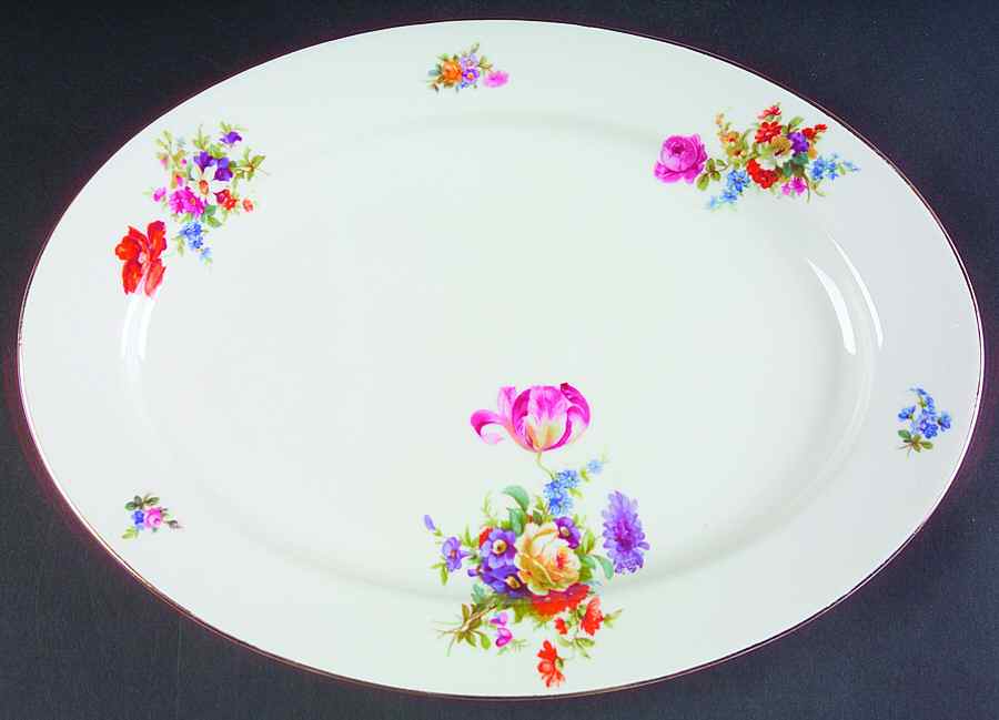 HC181 13" Oval Serving Platter by Heinrich - H&C-1