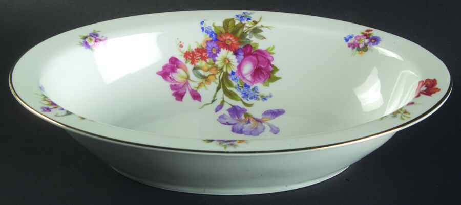 HC181 10" Oval Vegetable Bowl by Heinrich - H&C-1
