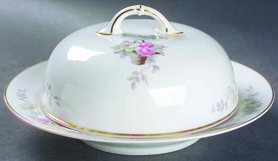 HC186 Round Covered Butter by Heinrich - H&C-1