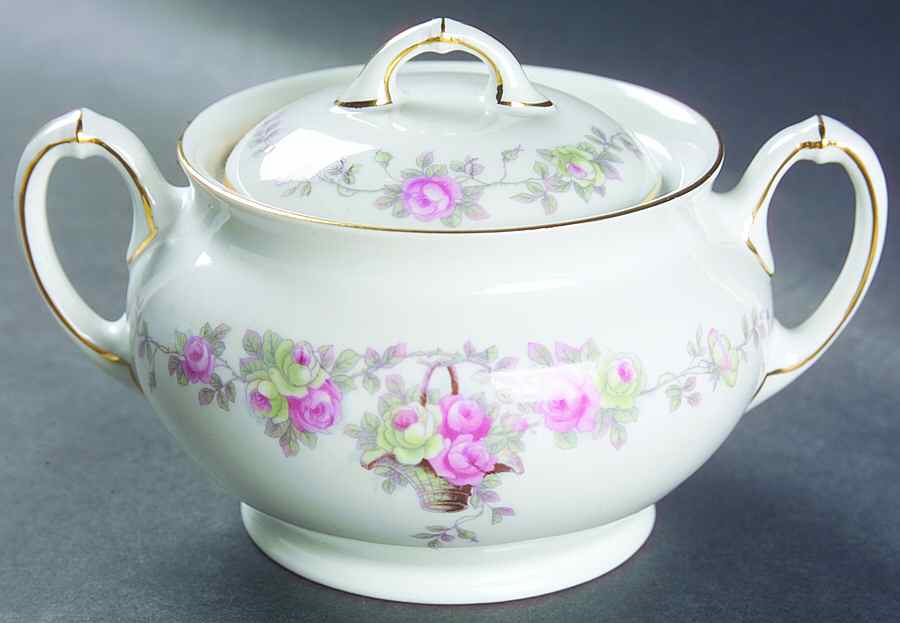HC186 Sugar Bowl & Lid by Heinrich - H&C-1