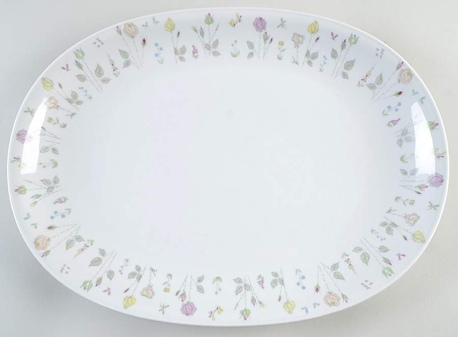 17577 16" Oval Serving Platter by Heinrich - H&C-1