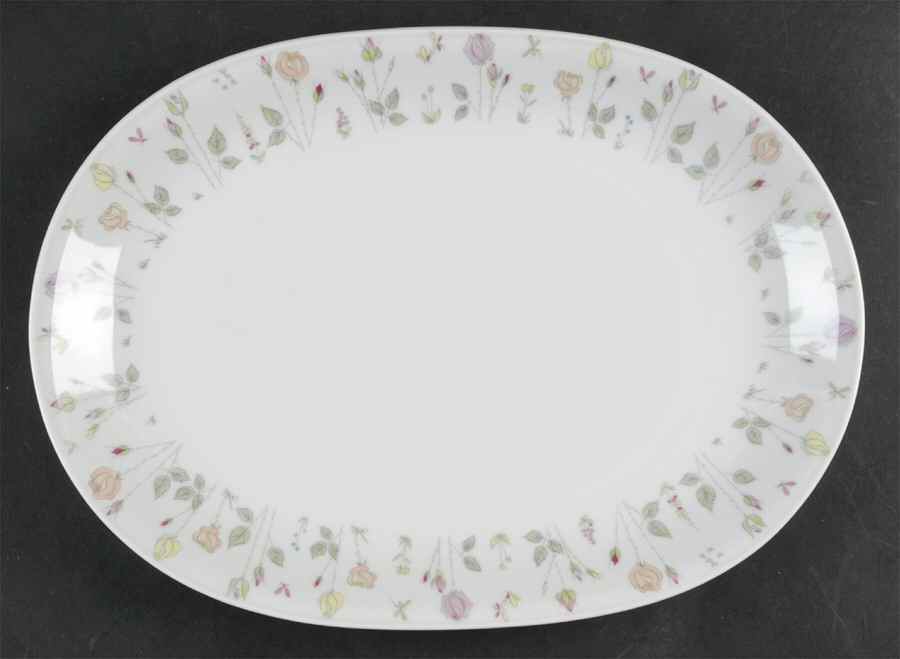 17577 13" Oval Serving Platter by Heinrich - H&C-1