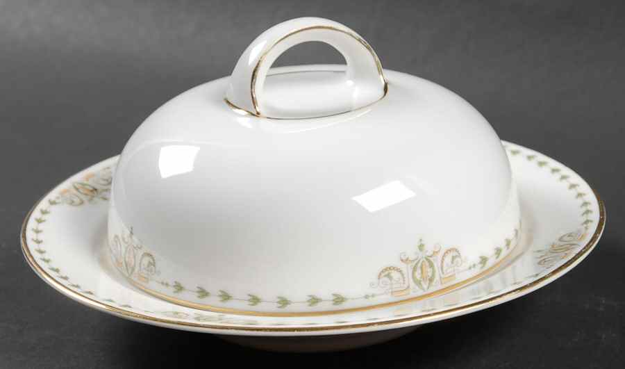 6541 Round Covered Butter by Heinrich - H&C-1