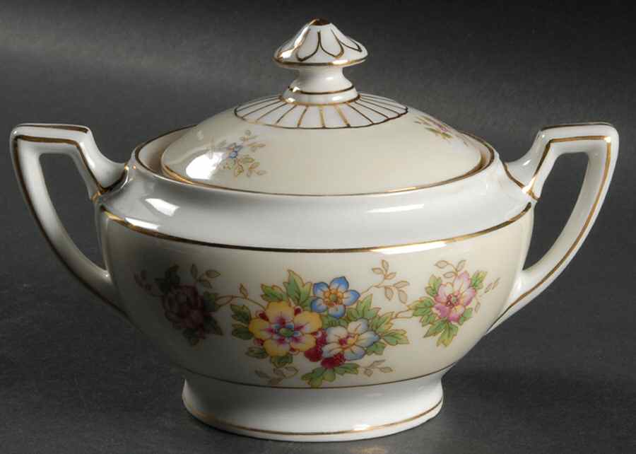 HC206 Sugar Bowl & Lid by Heinrich - H&C-1