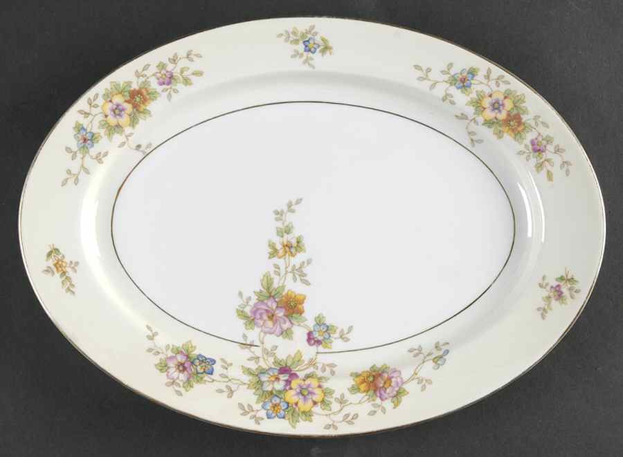 HC206 11" Oval Serving Platter by Heinrich - H&C-1