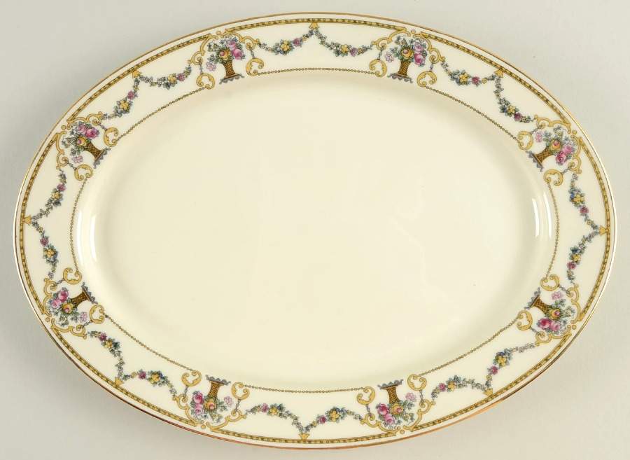 HC238 12" Oval Serving Platter by Heinrich - H&C-1