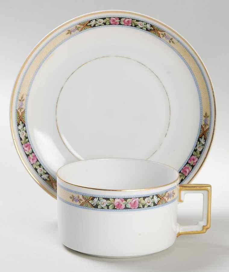 HC246 Flat Cup & Saucer Set by Heinrich - H&C-1