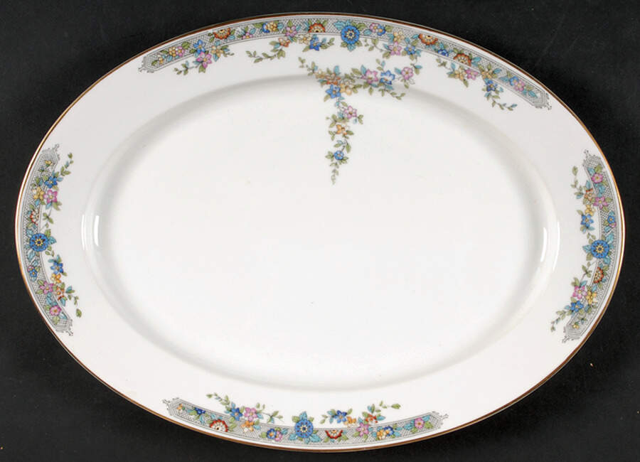 HC249 14" Oval Serving Platter by Heinrich - H&C-1
