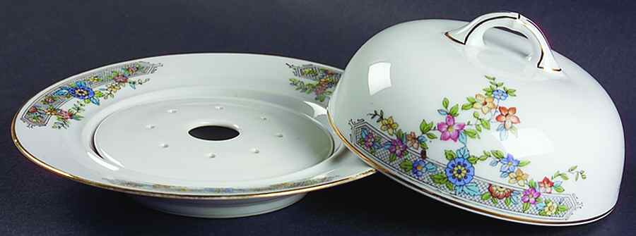 HC249 Round Covered Butter by Heinrich - H&C-1