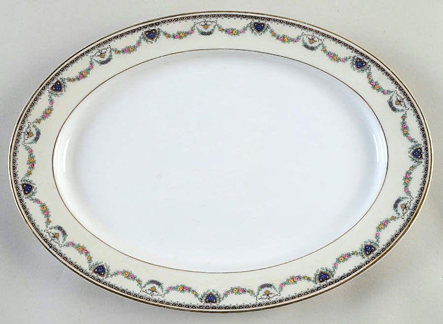 HC250 12" Oval Serving Platter by Heinrich - H&C-1