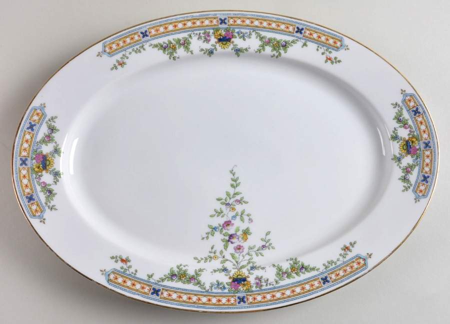 10899 14" Oval Serving Platter by Heinrich - H&C-1