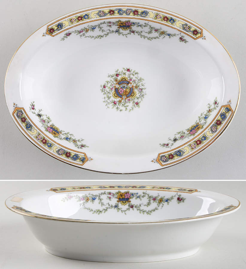 HC26 10" Oval Vegetable Bowl by Heinrich - H&C-1