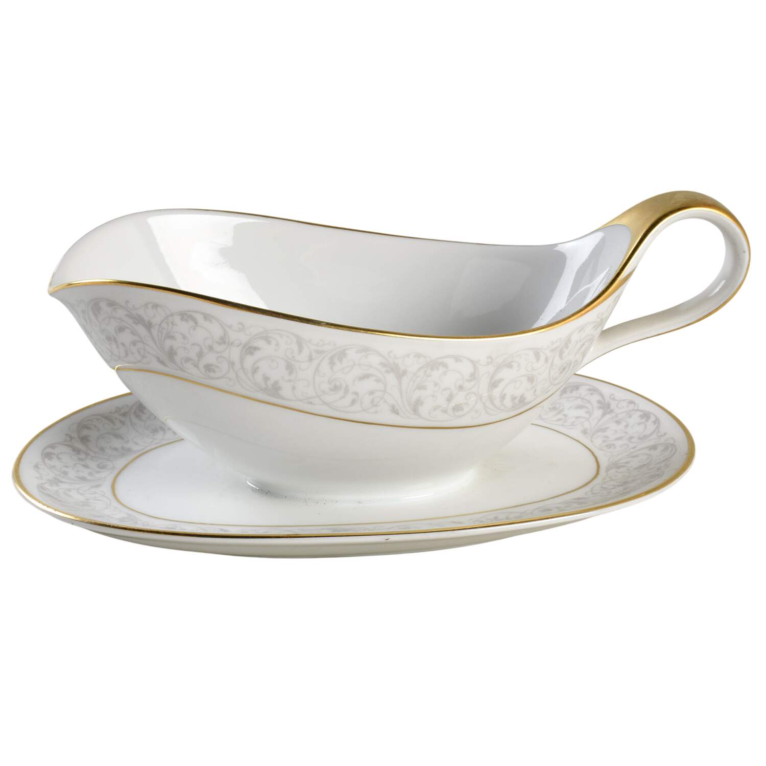 HC27 Gravy Boat with Attached Underplate by Heinrich - H&C-1
