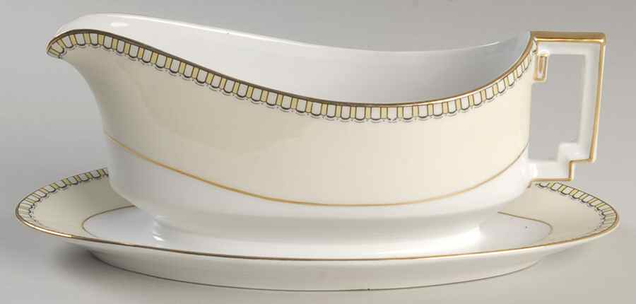 HC287 Gravy Boat with Attached Underplate by Heinrich - H&C-1