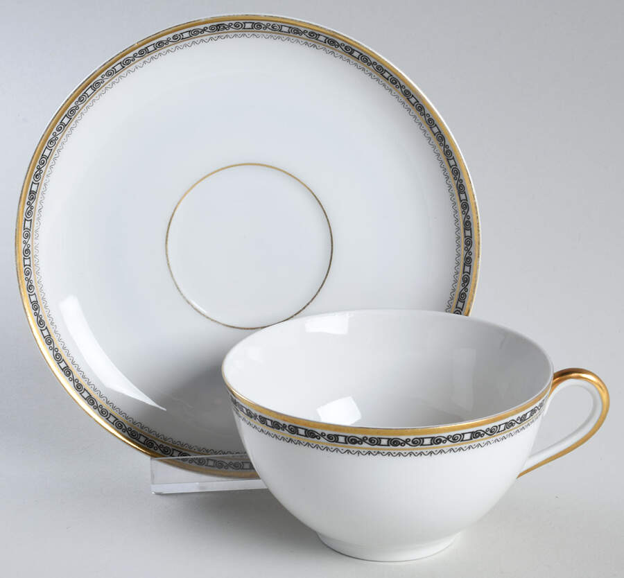 HC288 Flat Cup & Saucer Set by Heinrich - H&C-1