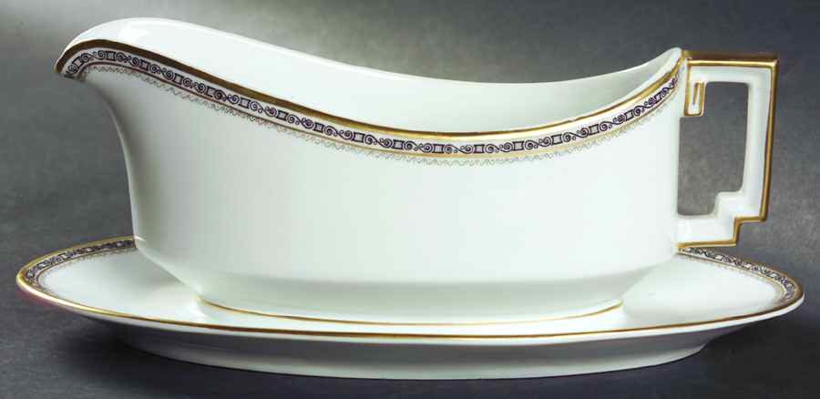 HC288 Gravy Boat with Attached Underplate by Heinrich - H&C-1