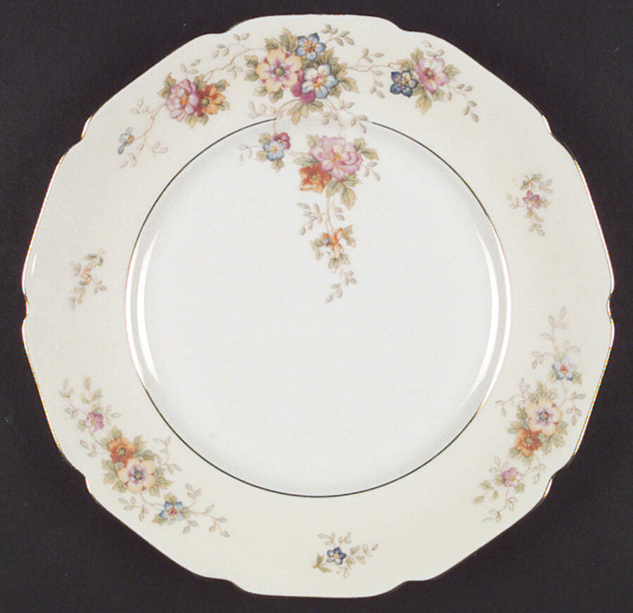 HC314C (CREAM ON WHITE) Dinner Plate by Heinrich - H&C-1