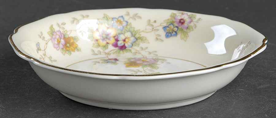 HC314C (CREAM ON WHITE) Fruit/Dessert (Sauce) Bowl by Heinrich - H&C-1