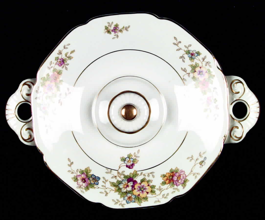 HC314 (WHITE ONLY) Round Covered Vegetable by Heinrich - H&C-1