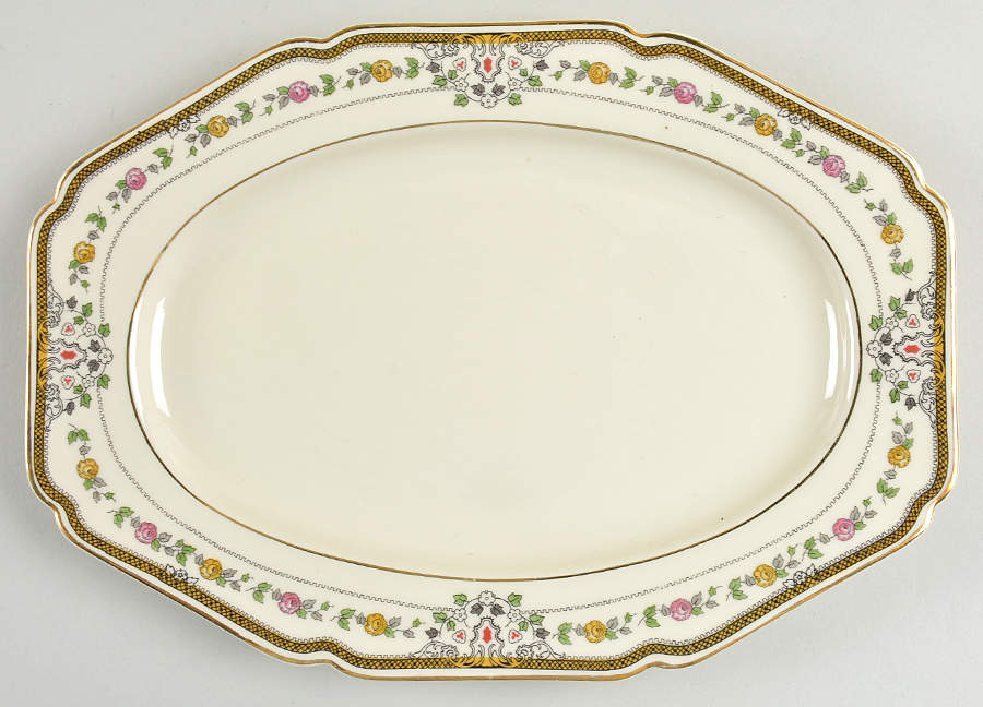 HC317 11" Oval Serving Platter by Heinrich - H&C-1