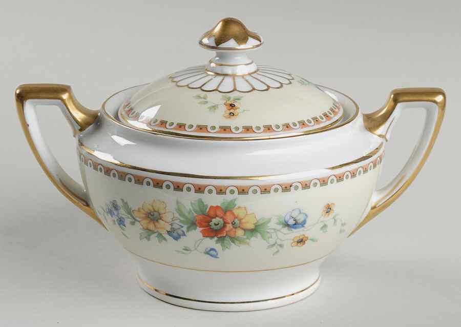 10906 Sugar Bowl & Lid by Heinrich - H&C-1